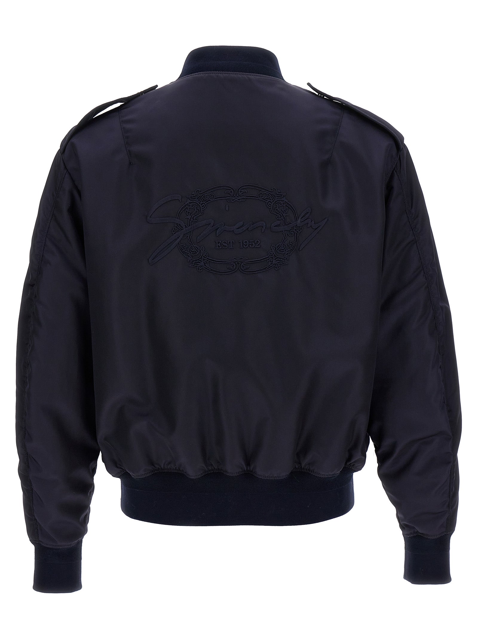 Givenchy Blue Polyamide Bomber
