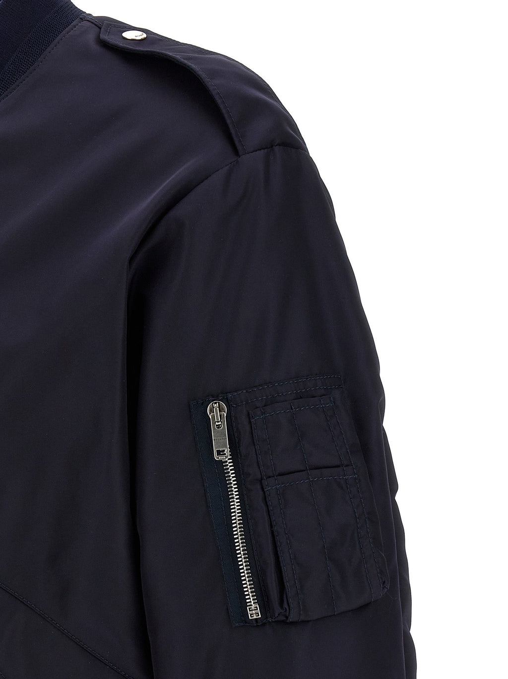 Givenchy Blue Polyamide Bomber