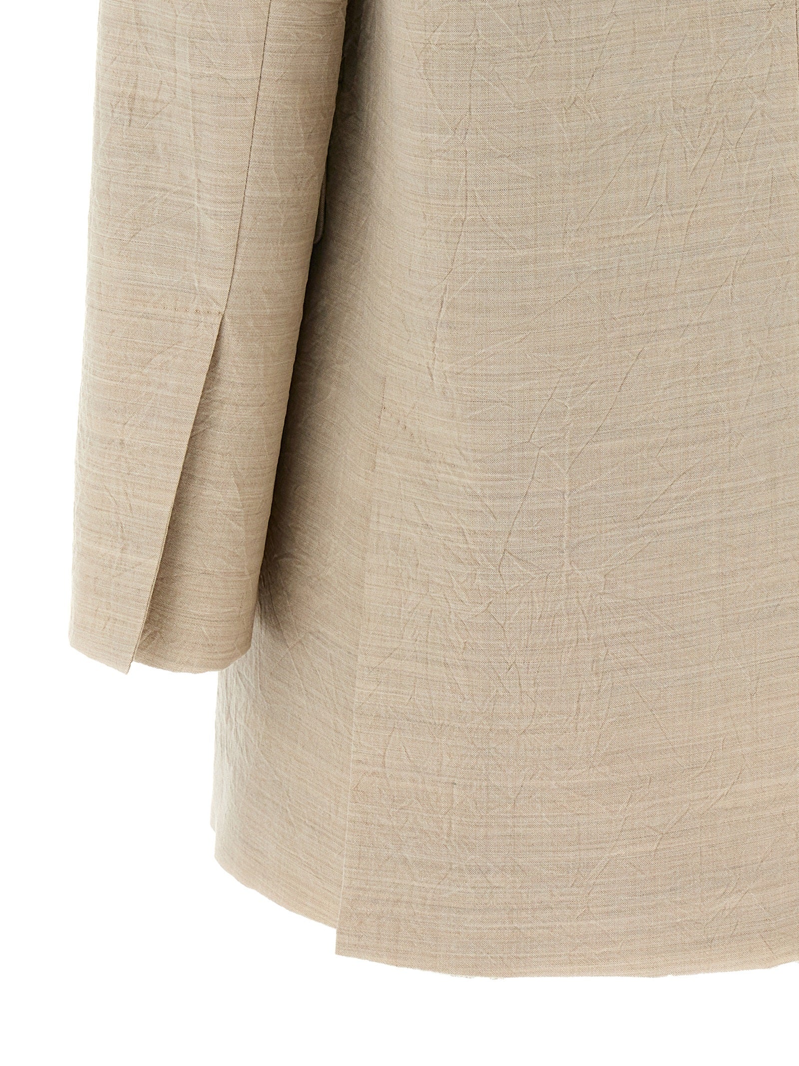 Max Mara Beige Virgin Wool Blazer