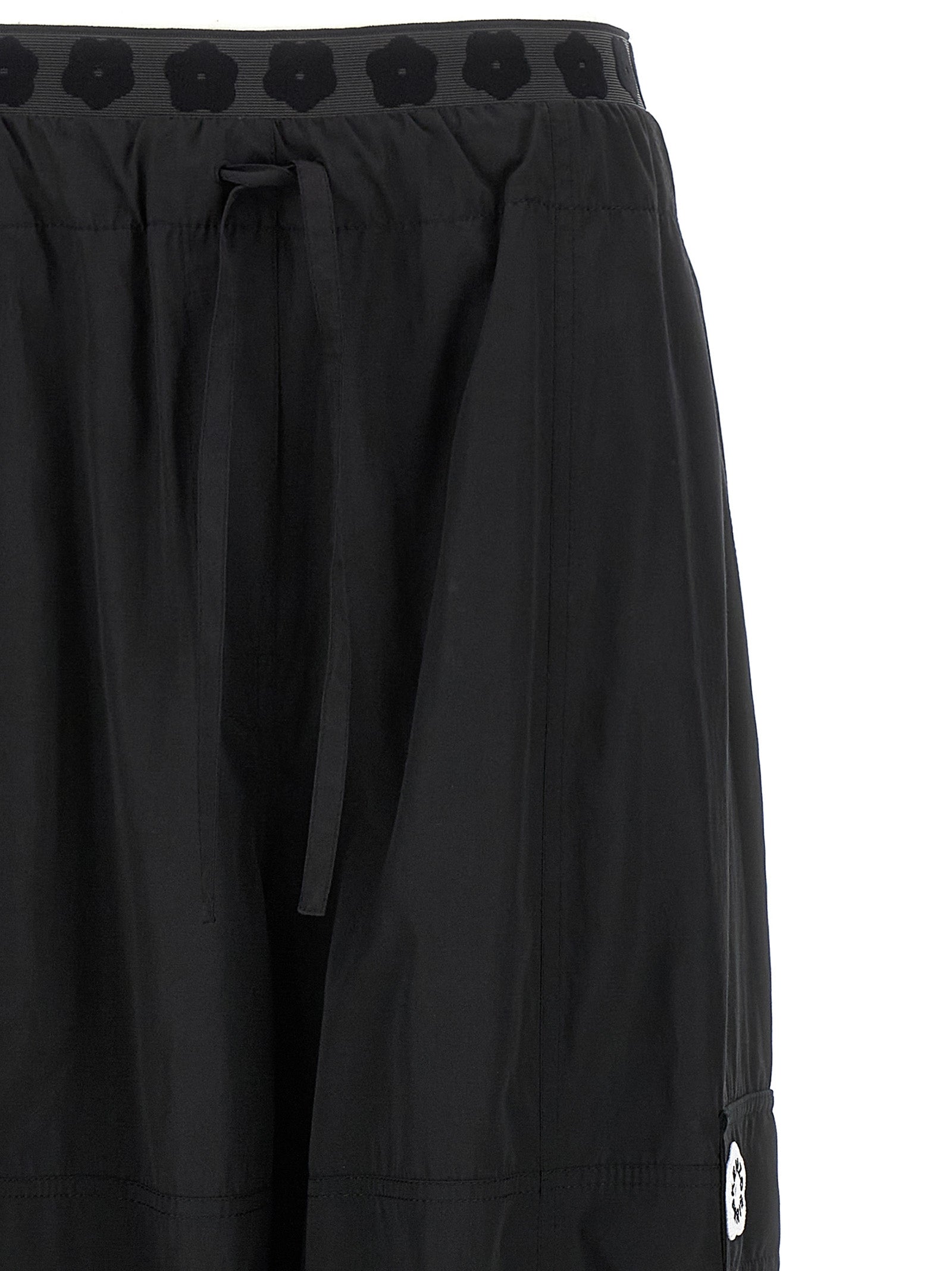 Kenzo Black Polyester Cargo Pants