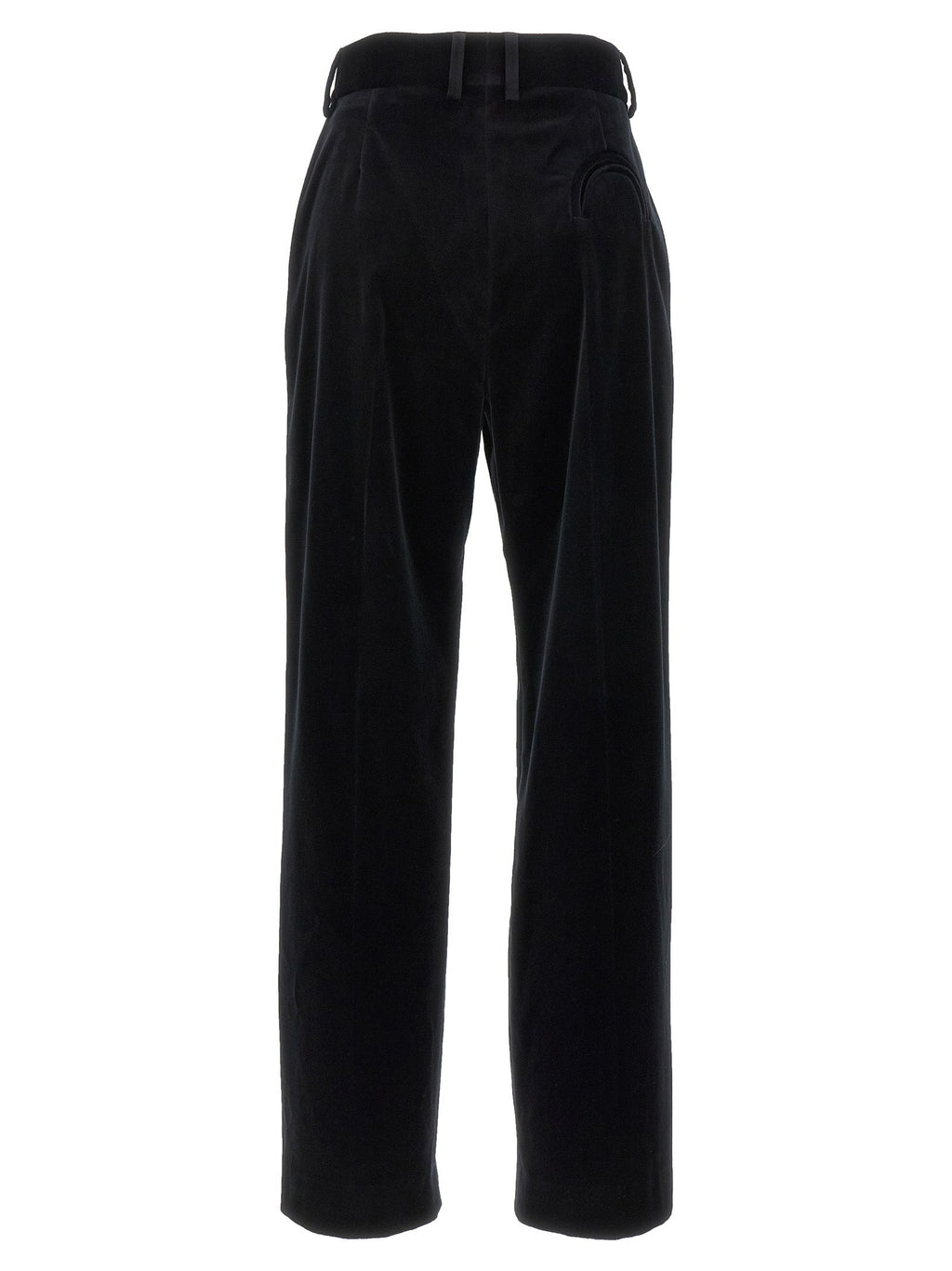 Blazé Milano Black Cotton Dress Pants
