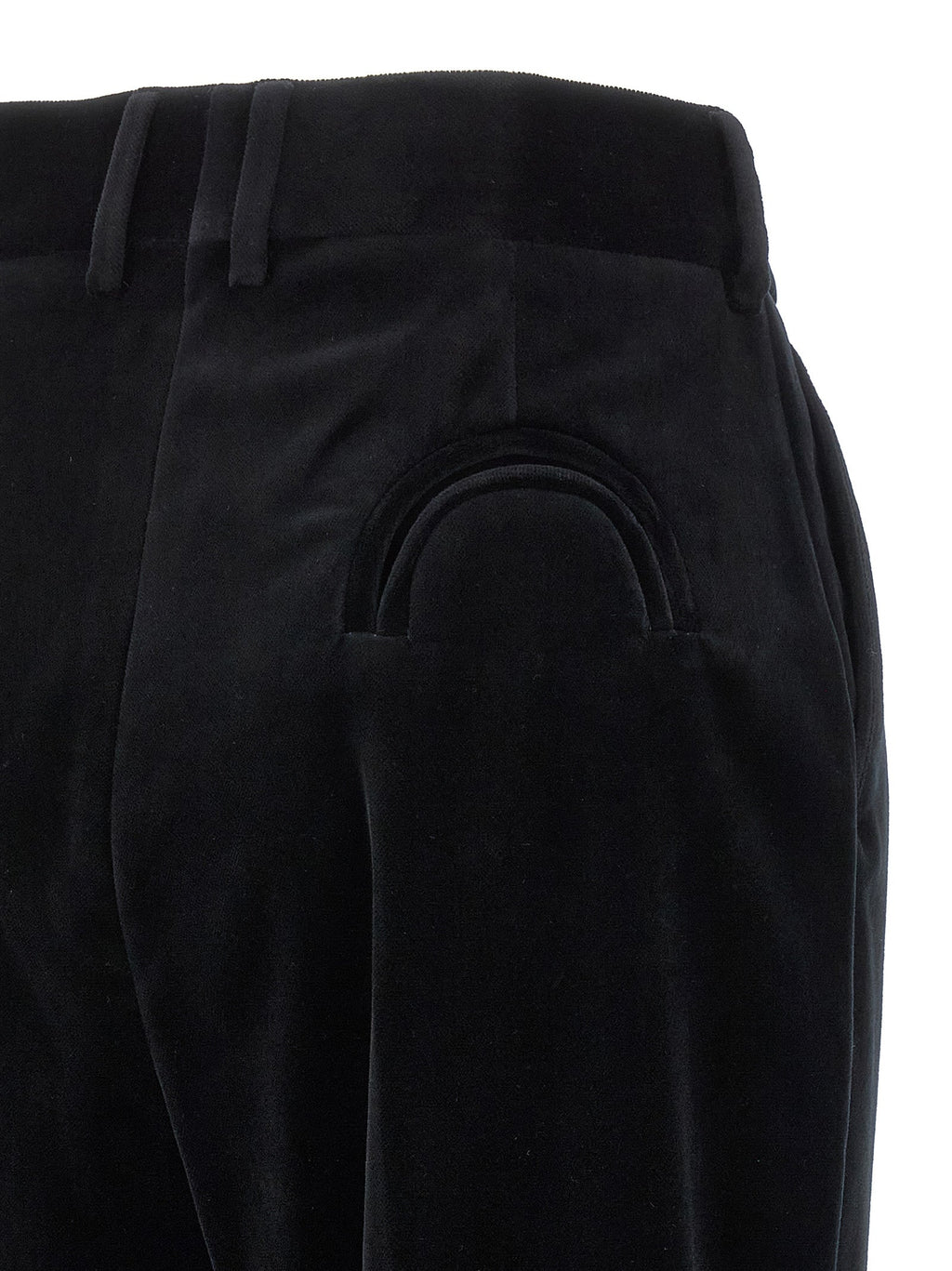 Blazé Milano Black Cotton Dress Pants