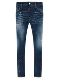 Dsquared² Blue Cotton Jeans Denim