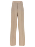 Max Mara Beige Virgin Wool Dress Pants