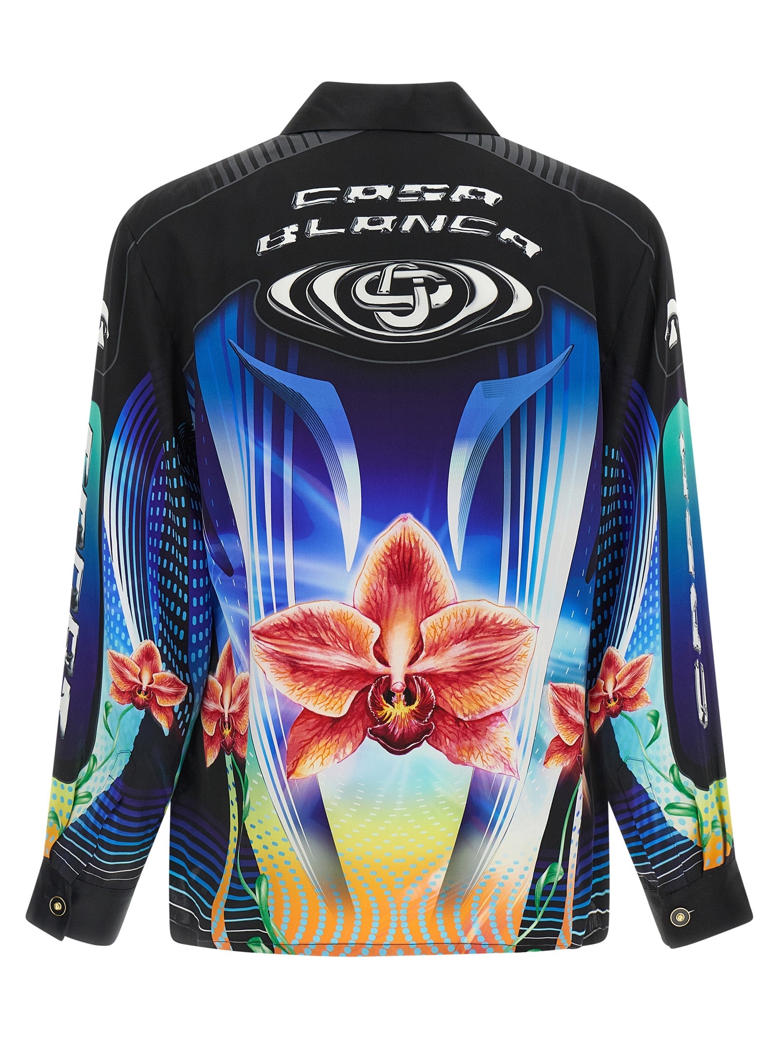 Casablanca Multicolor Silk Blouse
