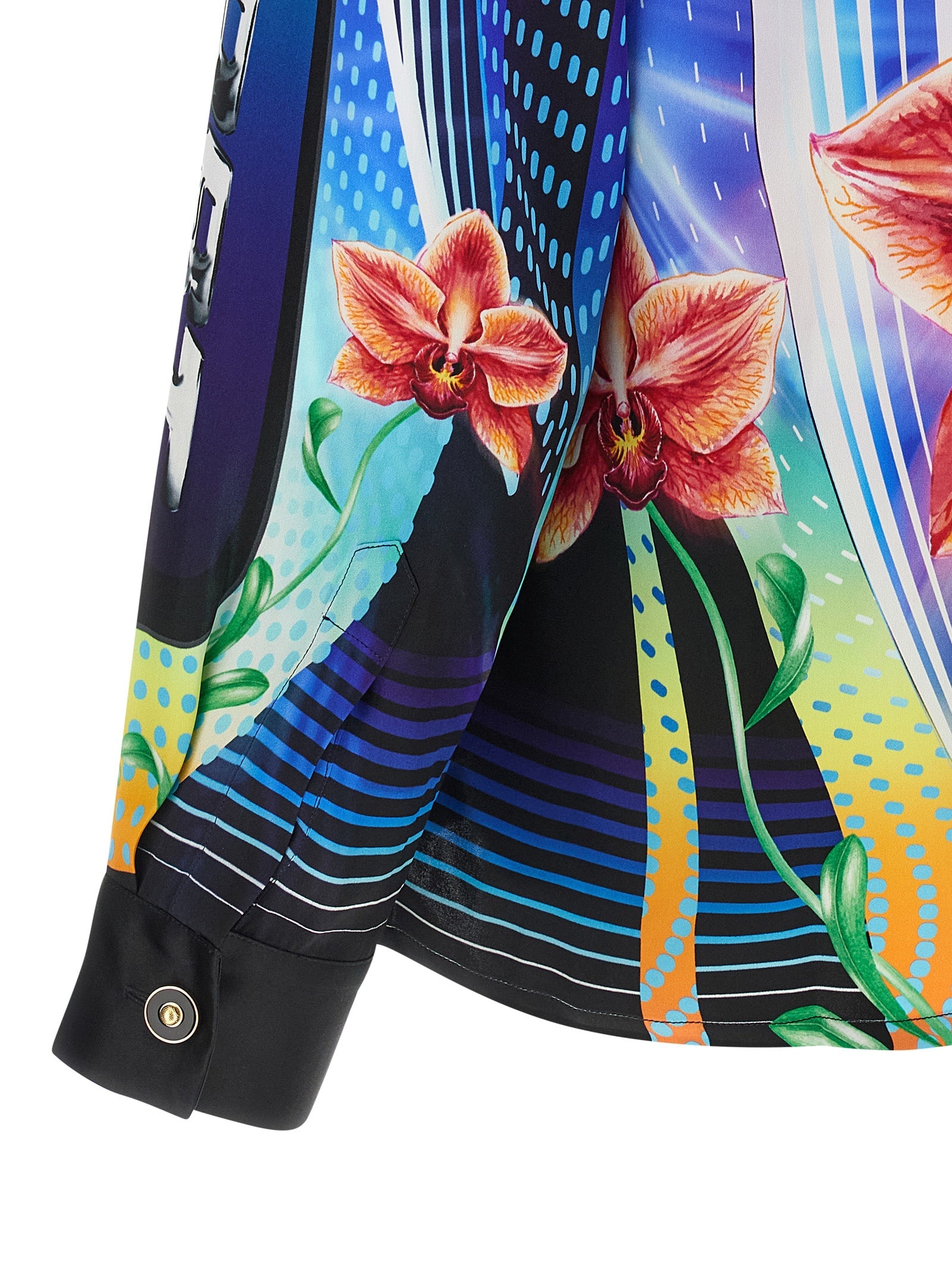Casablanca Multicolor Silk Blouse