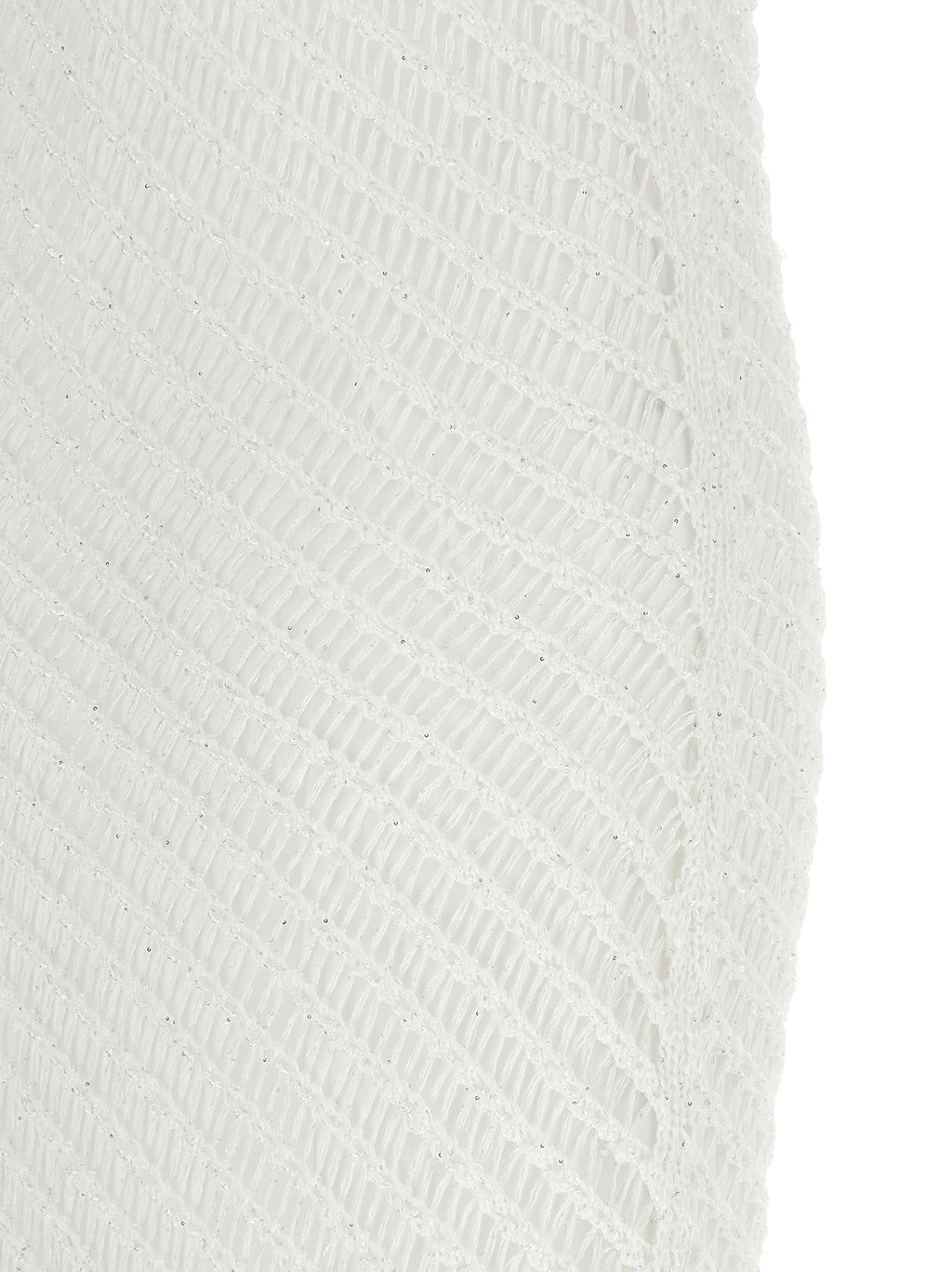 PINKO White Polyester Long Dress
