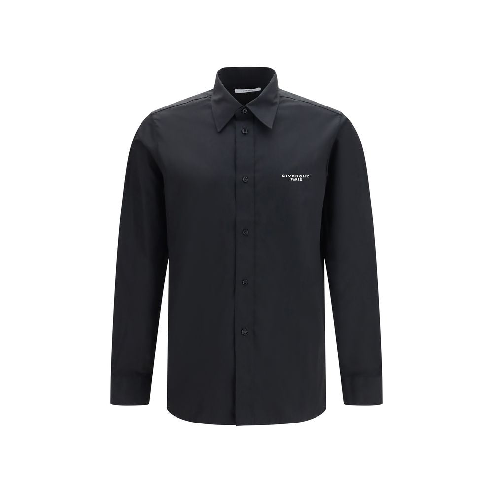 Givenchy Black Cotton Dress Shirt