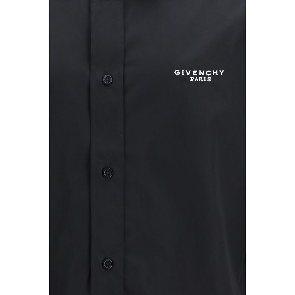 Givenchy Black Cotton Dress Shirt