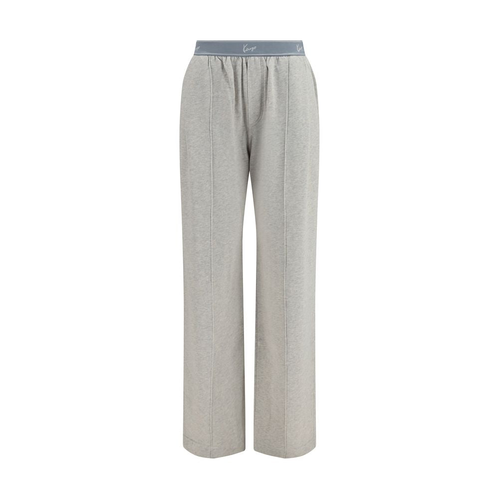 Kenzo Gray Cotton Joggers (Workout Pants)