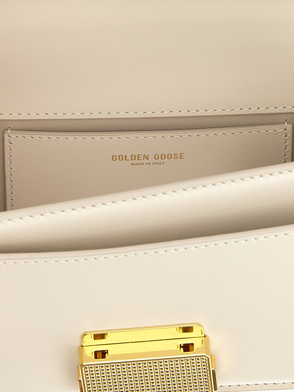Golden Goose White Cowhide Handbag