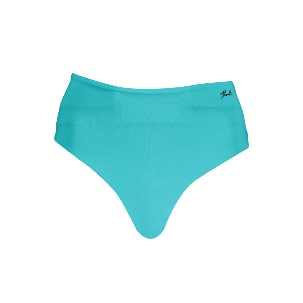 Karl Lagerfeld Azzurro Poliammide Women's Swim Brief