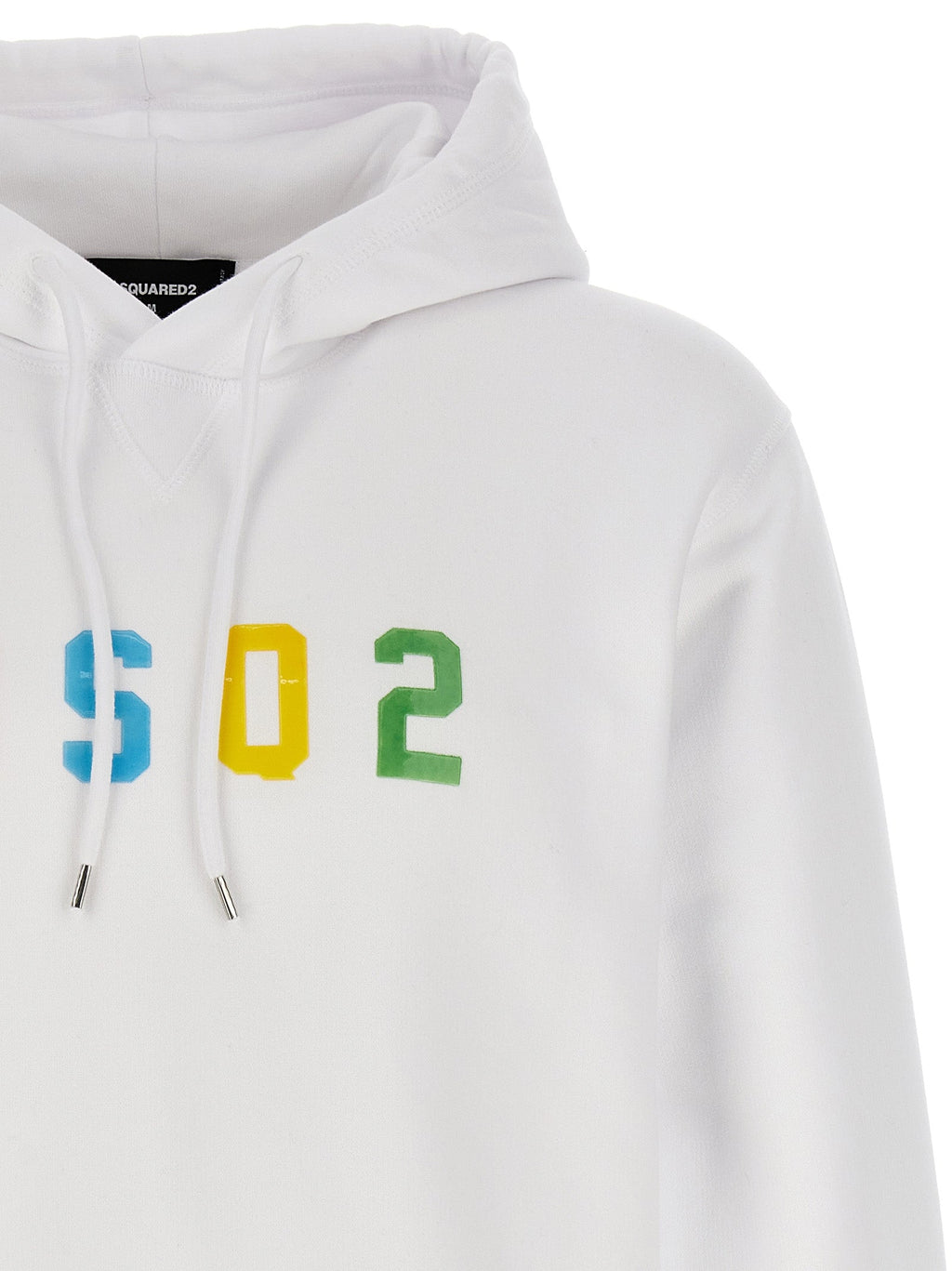 Dsquared² White Cotton Sweatshirt