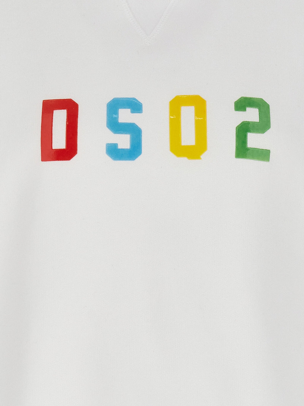Dsquared² White Cotton Sweatshirt