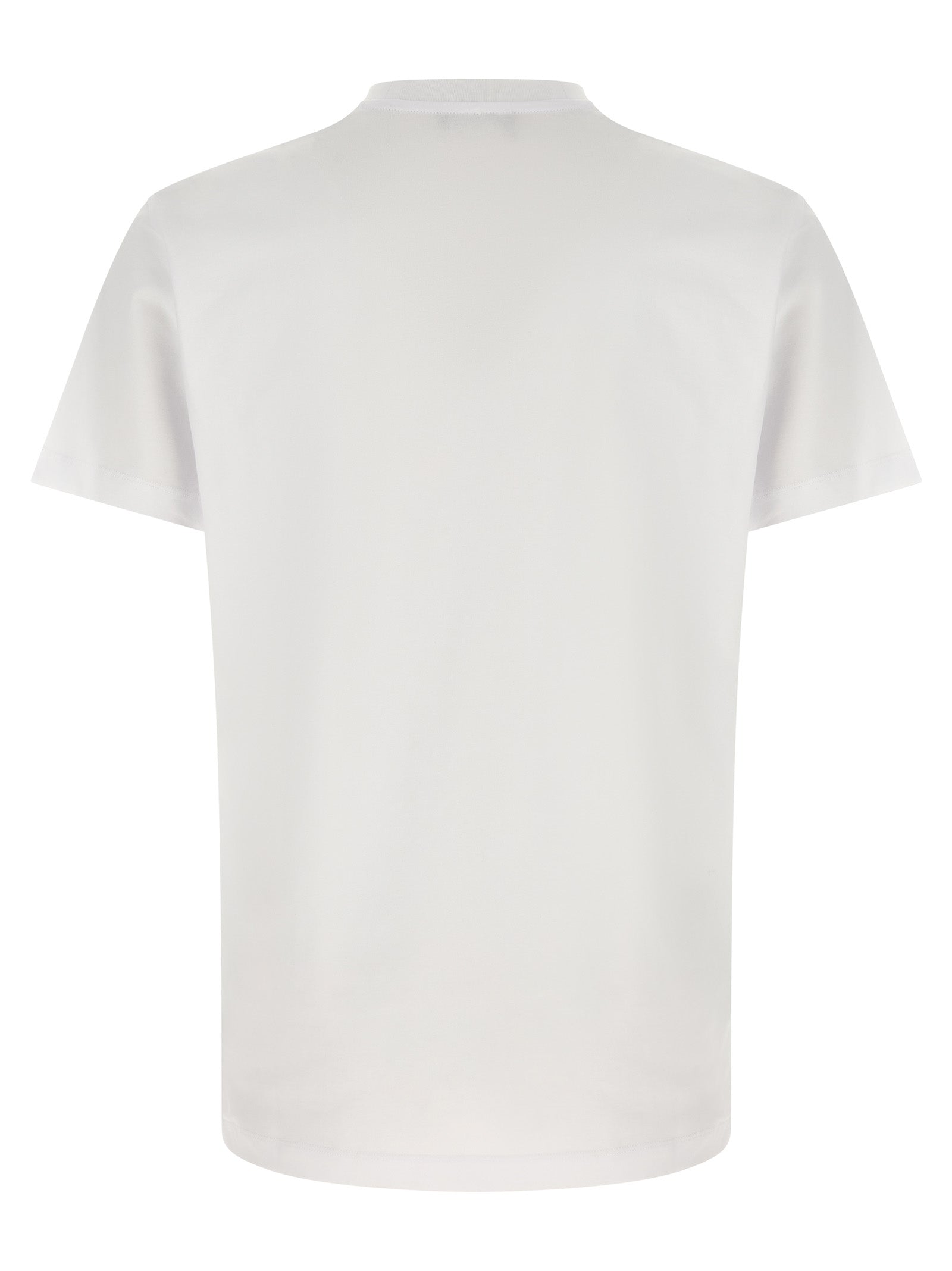 Versace White Cotton T-Shirt