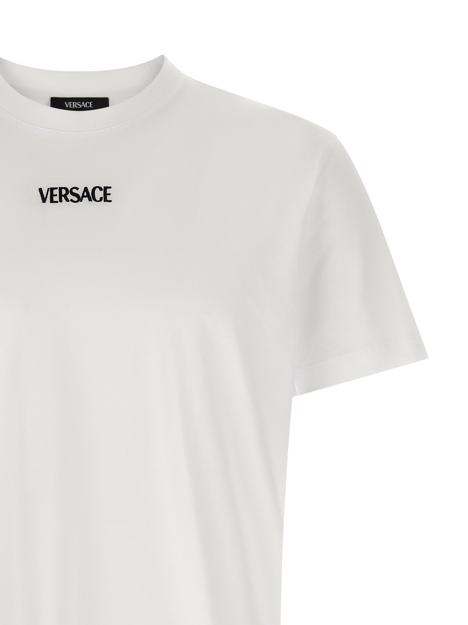 Versace White Cotton T-Shirt