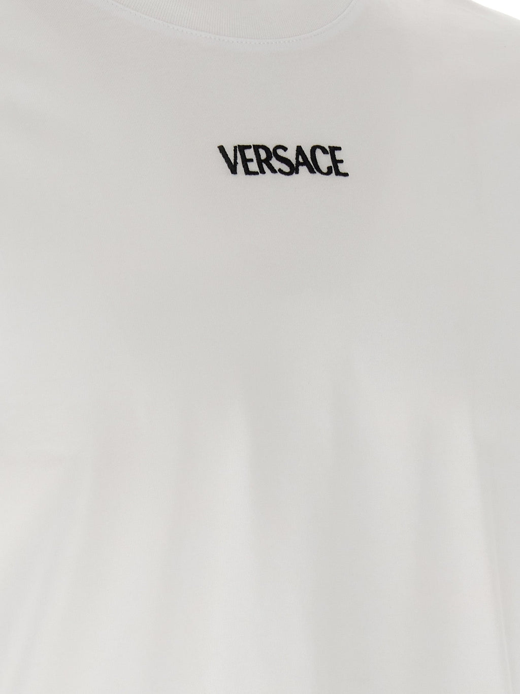Versace White Cotton T-Shirt