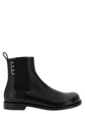 J.W.Anderson Black Calfskin Chelsea Boots