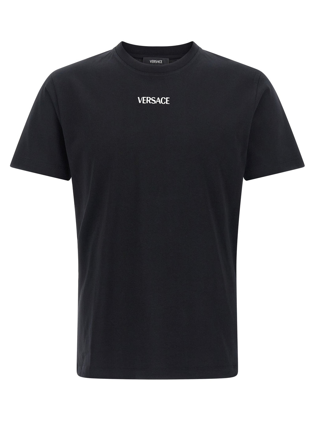 Versace Black Cotton T-Shirt