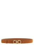 Ferragamo Brown Calfskin Regular Belt