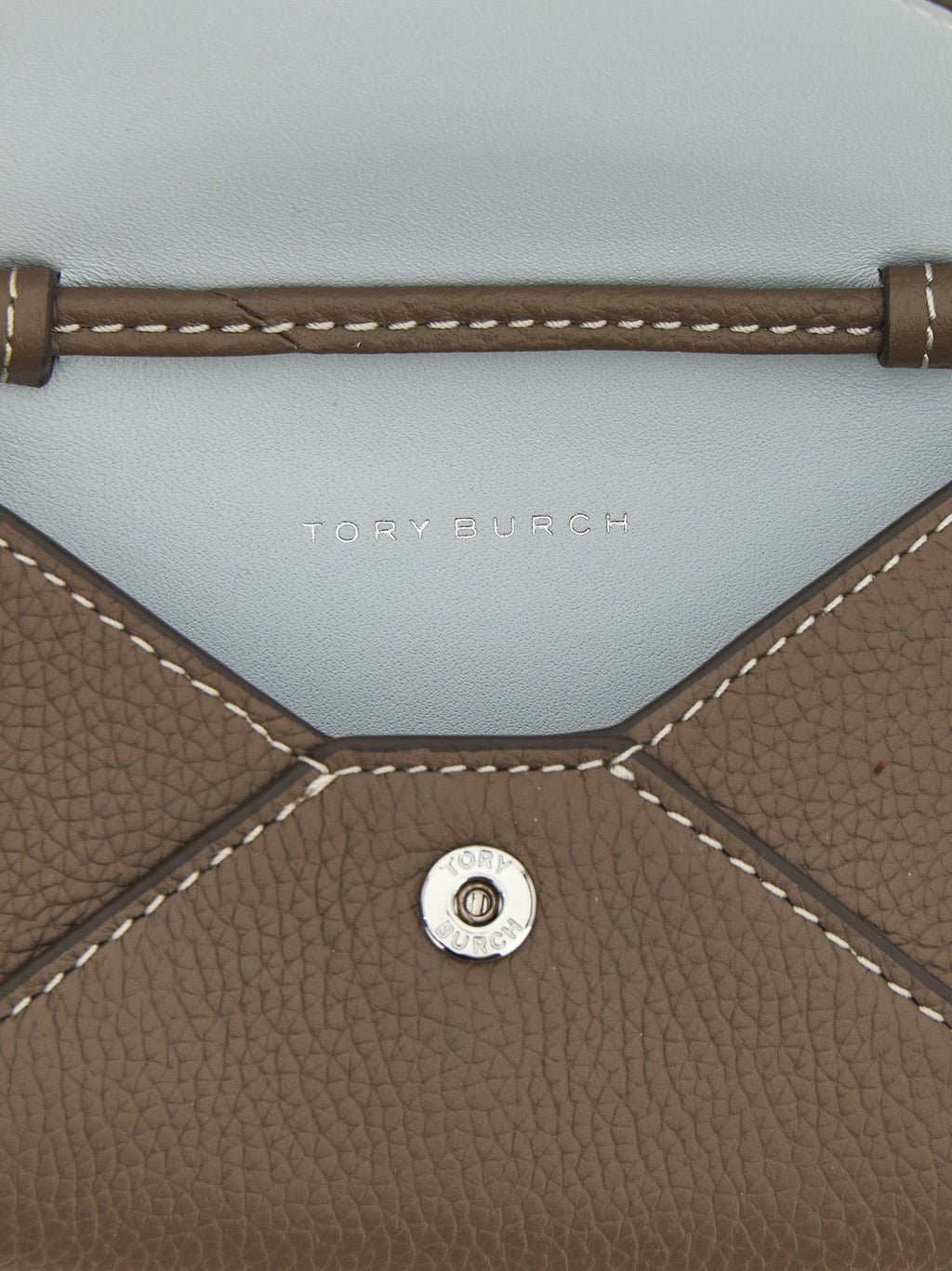 Tory Burch Brown Cowhide Cardholder