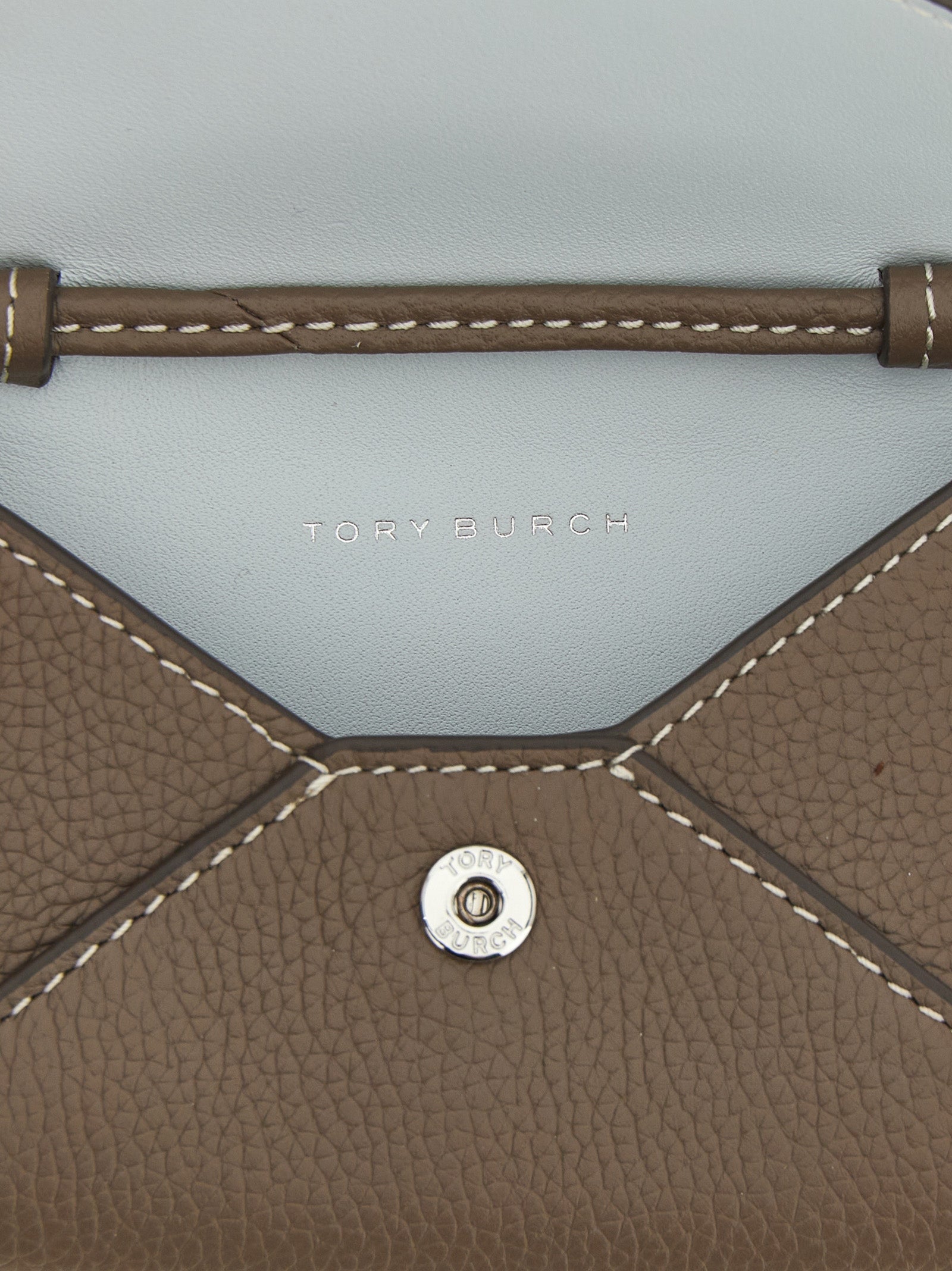 Tory Burch Brown Cowhide Cardholder