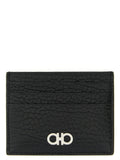 Ferragamo Black Calfskin Cardholder
