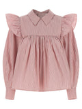 Ganni Multicolor Organic Cotton Blouse