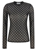 Ganni Black Polyester Sweatshirt