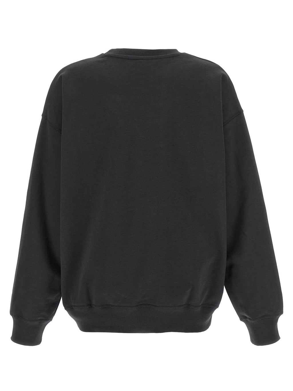 Ganni Black Organic Cotton Sweatshirt