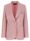 Versace Multicolor Virgin Wool Blazer