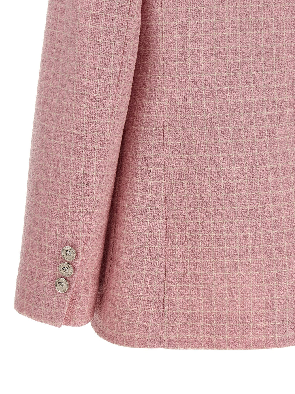 Versace Multicolor Virgin Wool Blazer