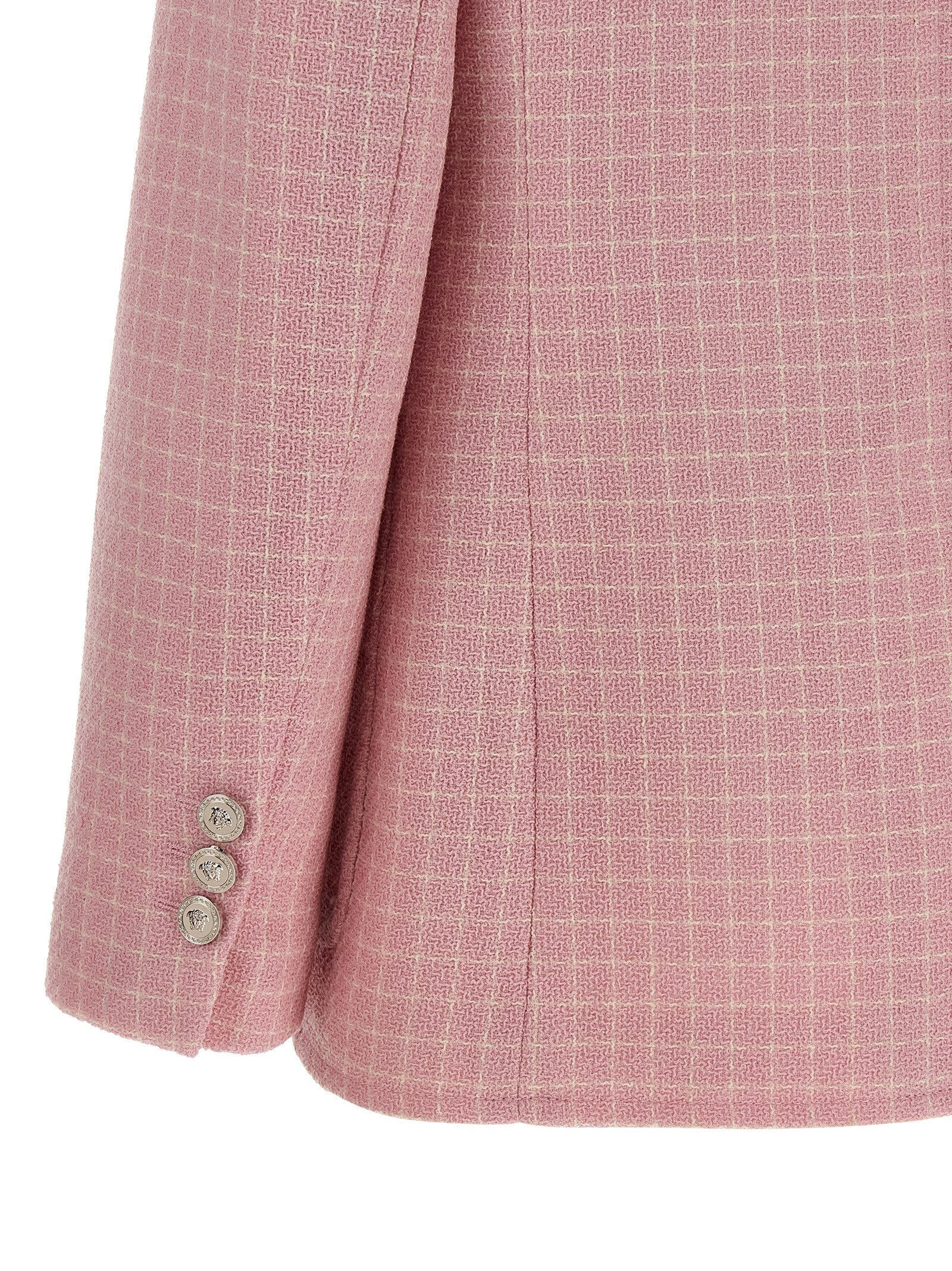 Versace Multicolor Virgin Wool Blazer