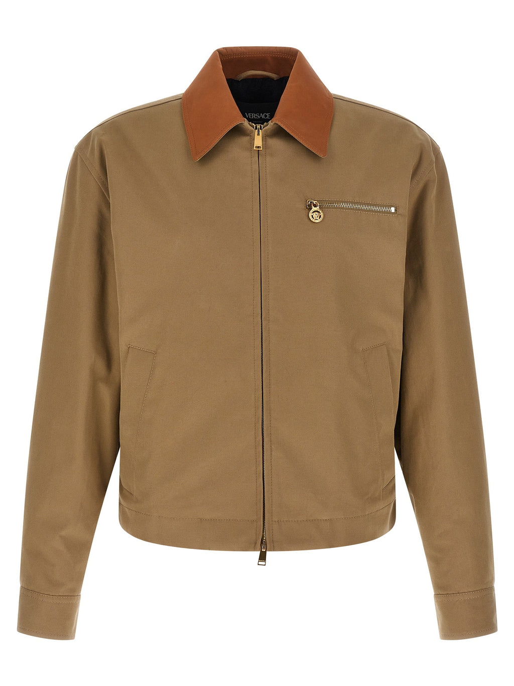 Versace Beige Cotton Jacket