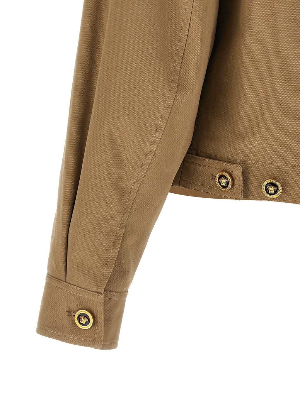 Versace Beige Cotton Jacket