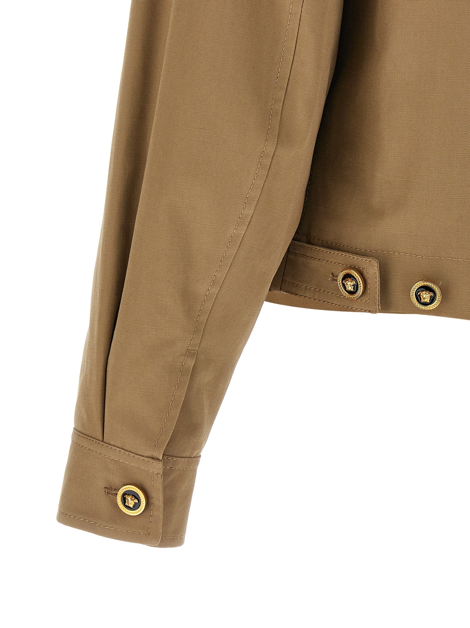 Versace Beige Cotton Jacket