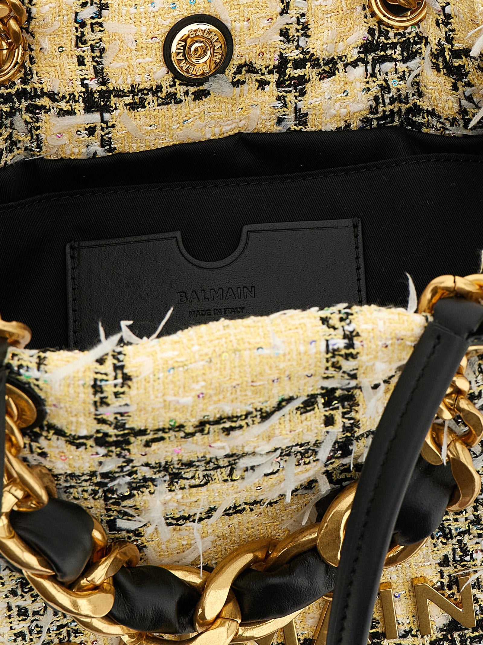 Balmain Multicolor Polyester Tote Bag