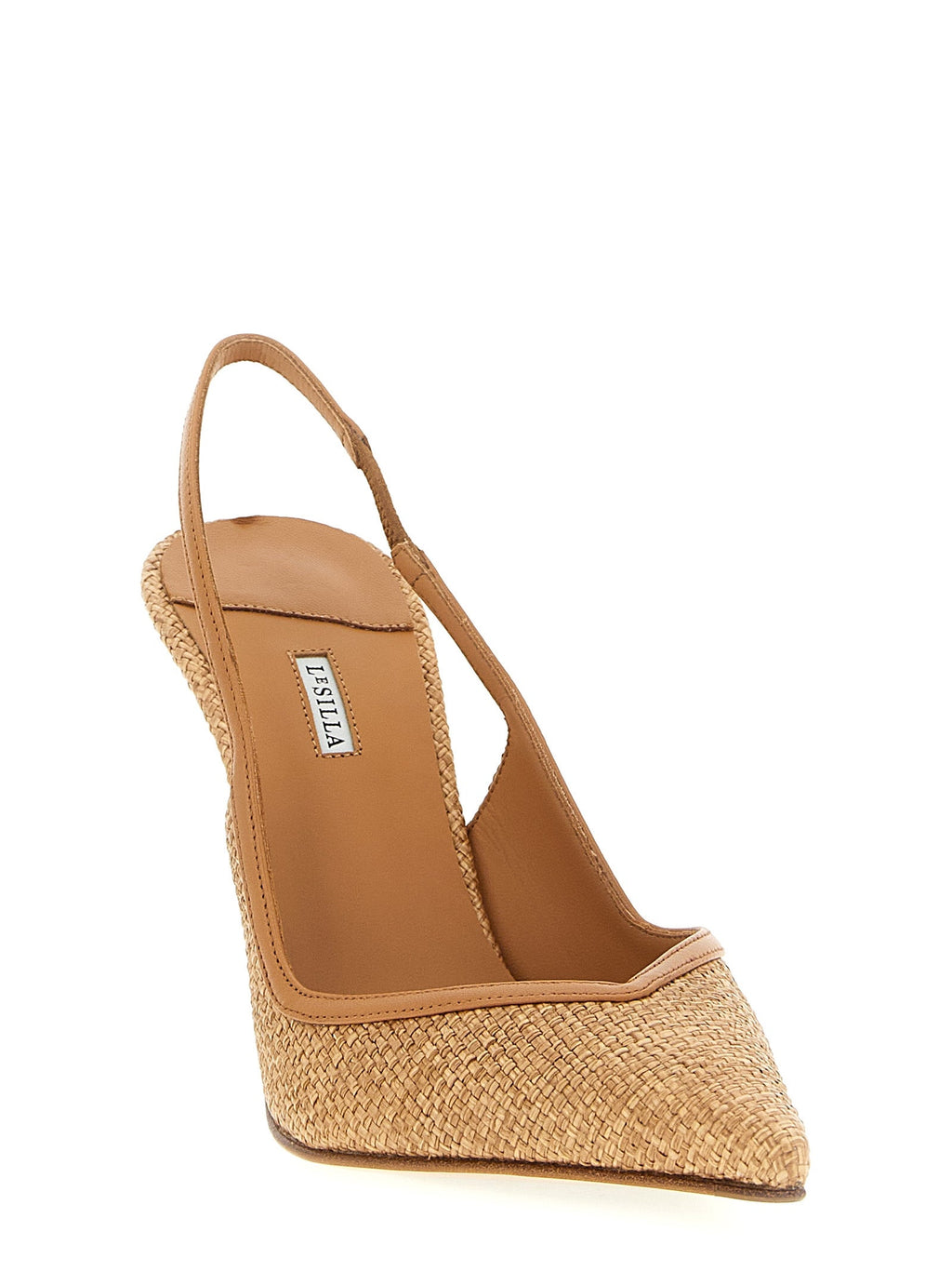 LE SILLA Brown Polyamide High Heel Pumps LE SILLA