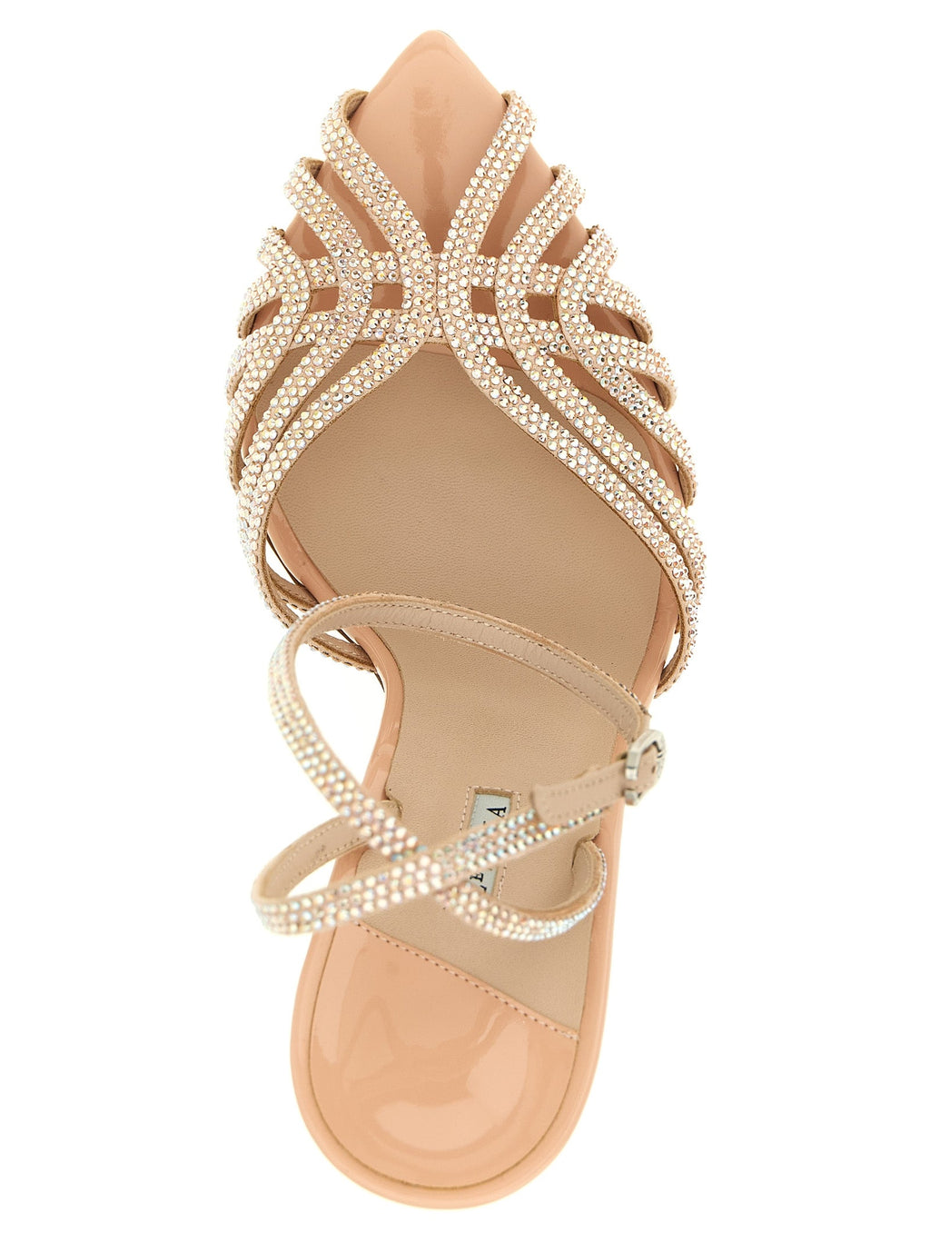 LE SILLA Multicolor Goatskin Stiletto Heel Sandals