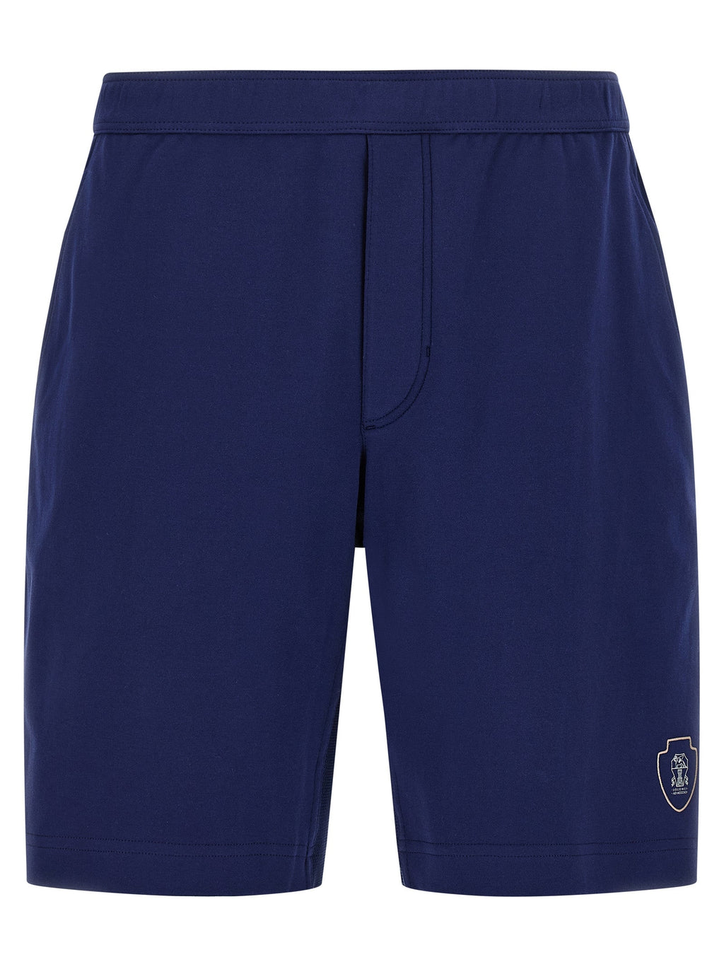 Brunello Cucinelli Blue Cotton Bermuda Shorts