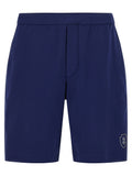 Brunello Cucinelli Blue Cotton Bermuda Shorts