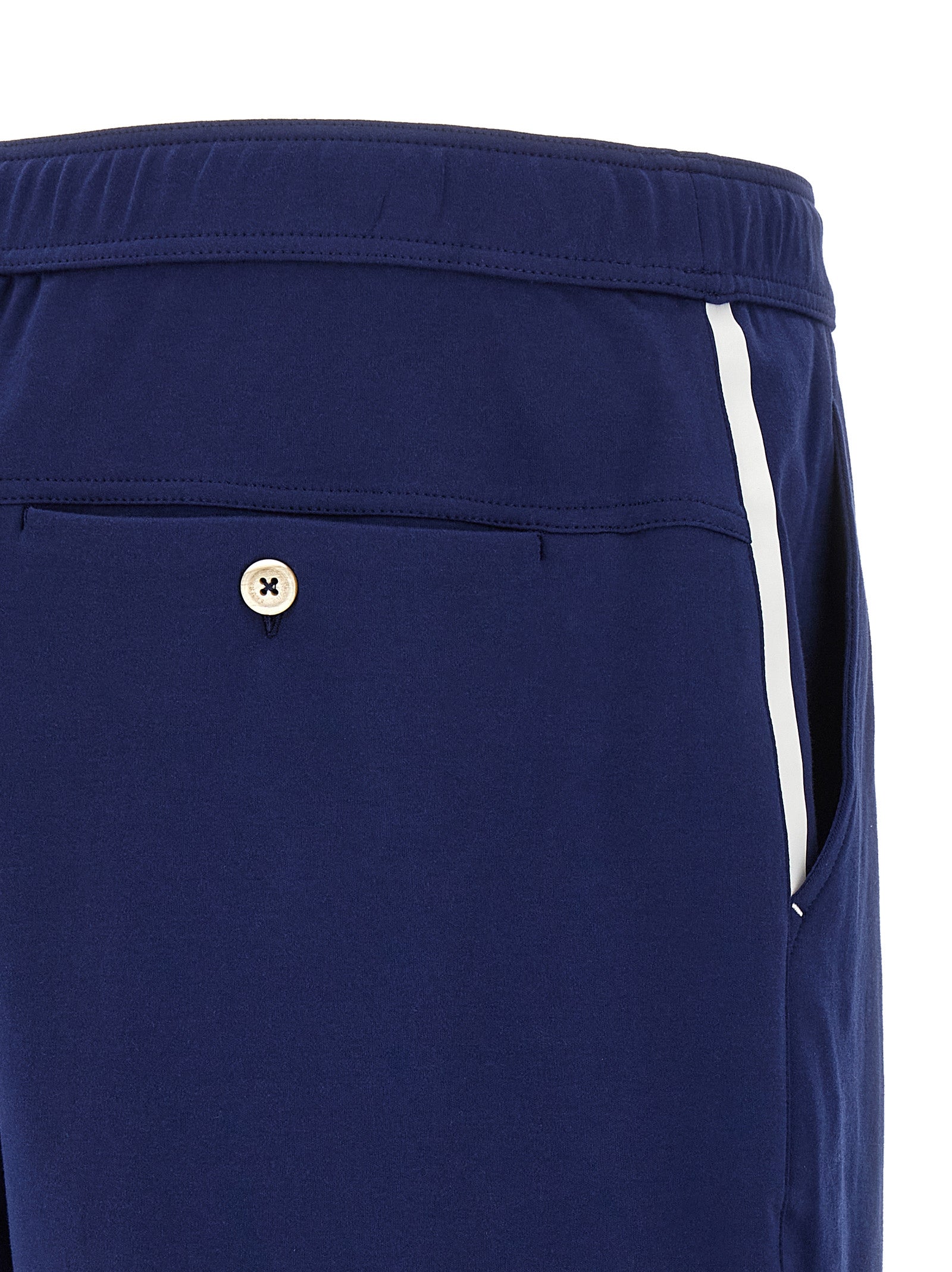 Brunello Cucinelli Blue Cotton Bermuda Shorts