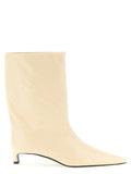 Jil Sander Beige Calfskin Ankle Boots