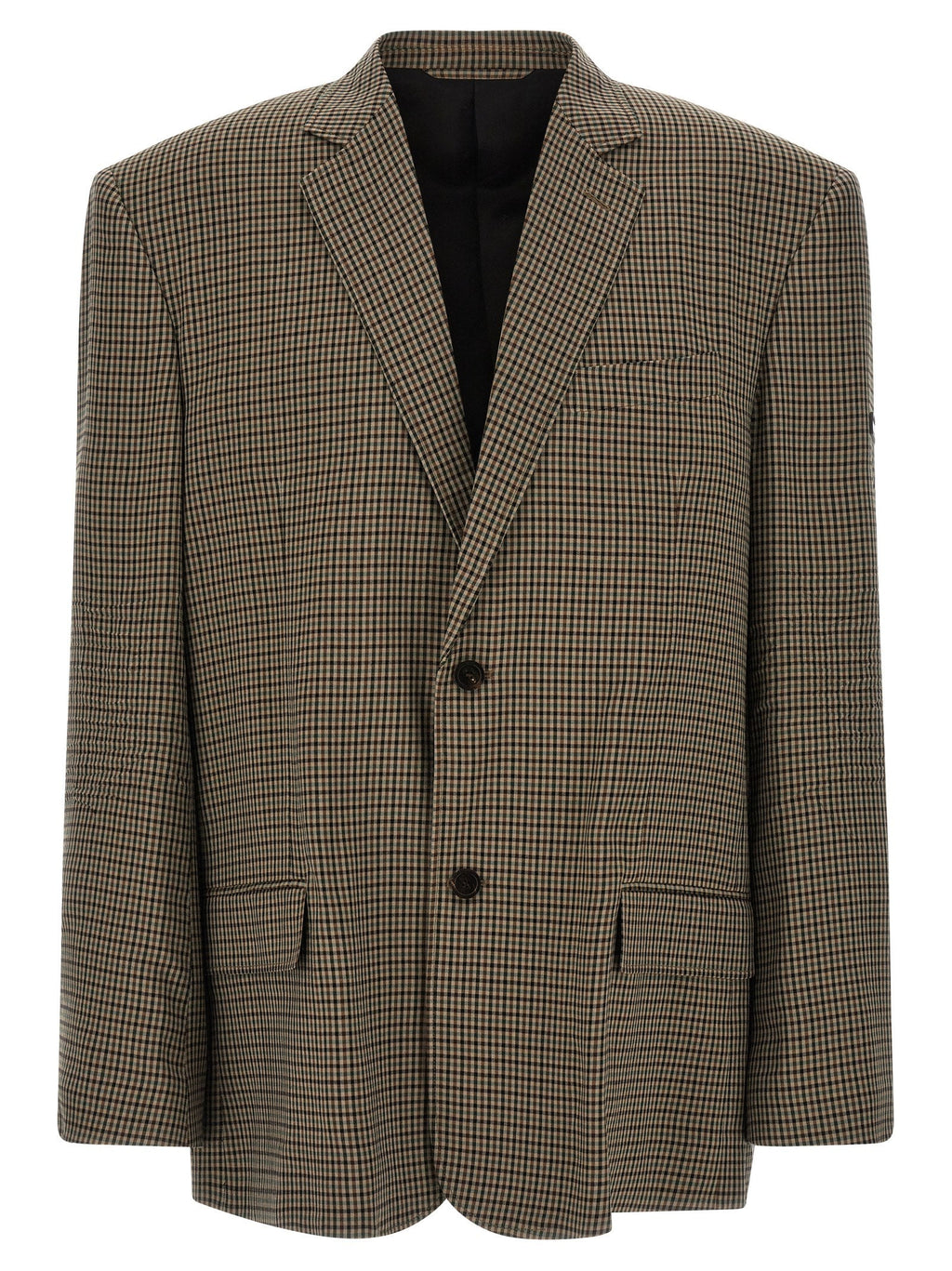 Balenciaga Brown Lyocell Blazer