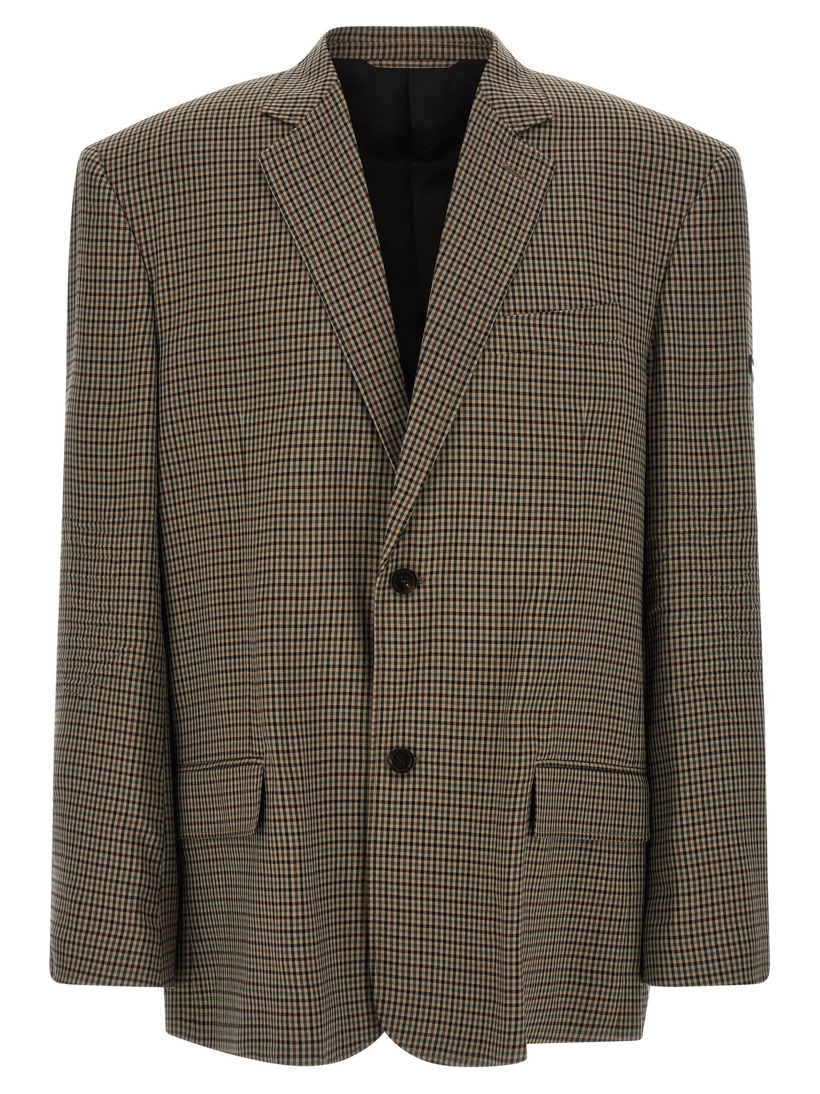 Balenciaga Brown Lyocell Blazer