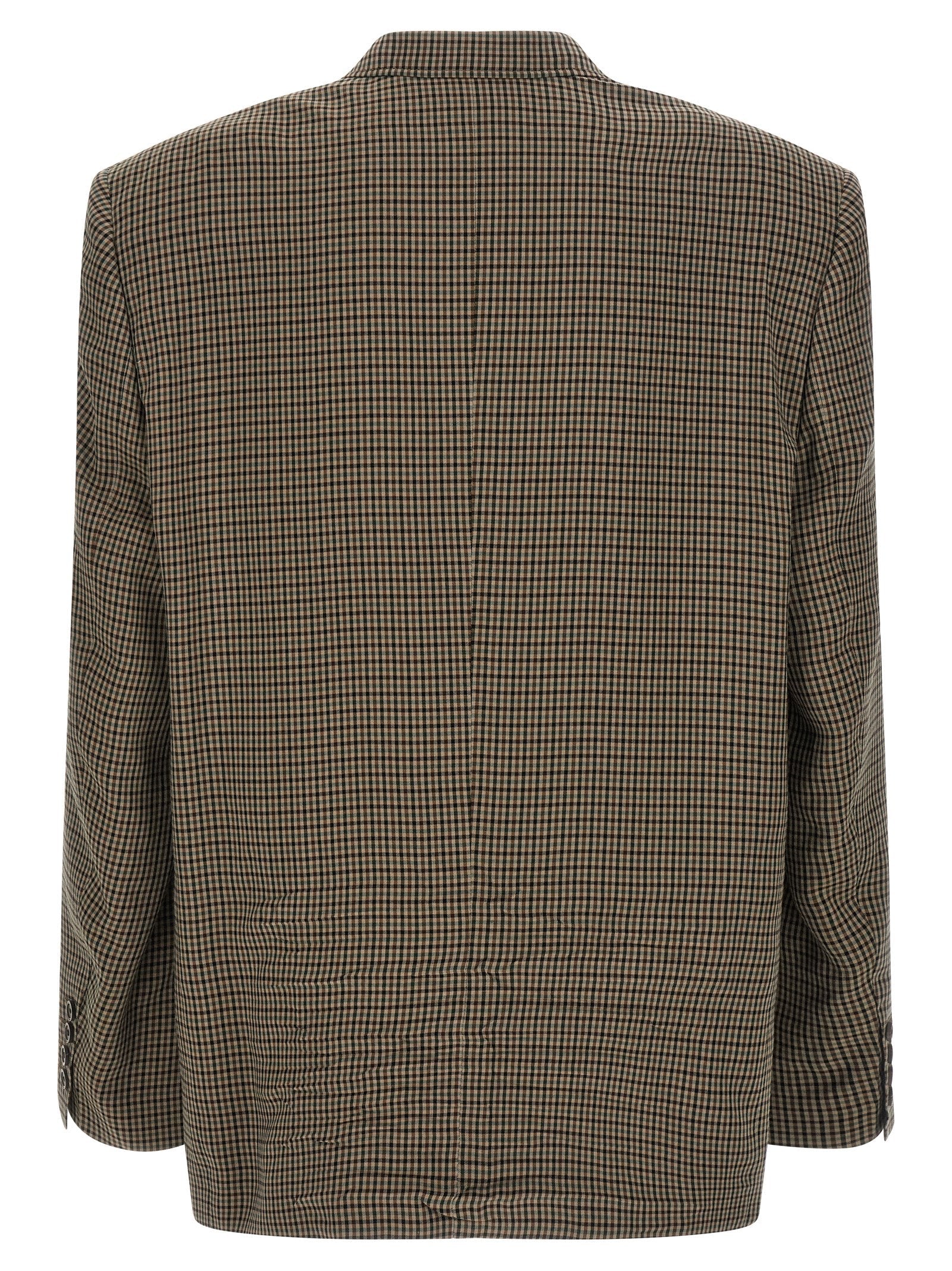 Balenciaga Brown Lyocell Blazer