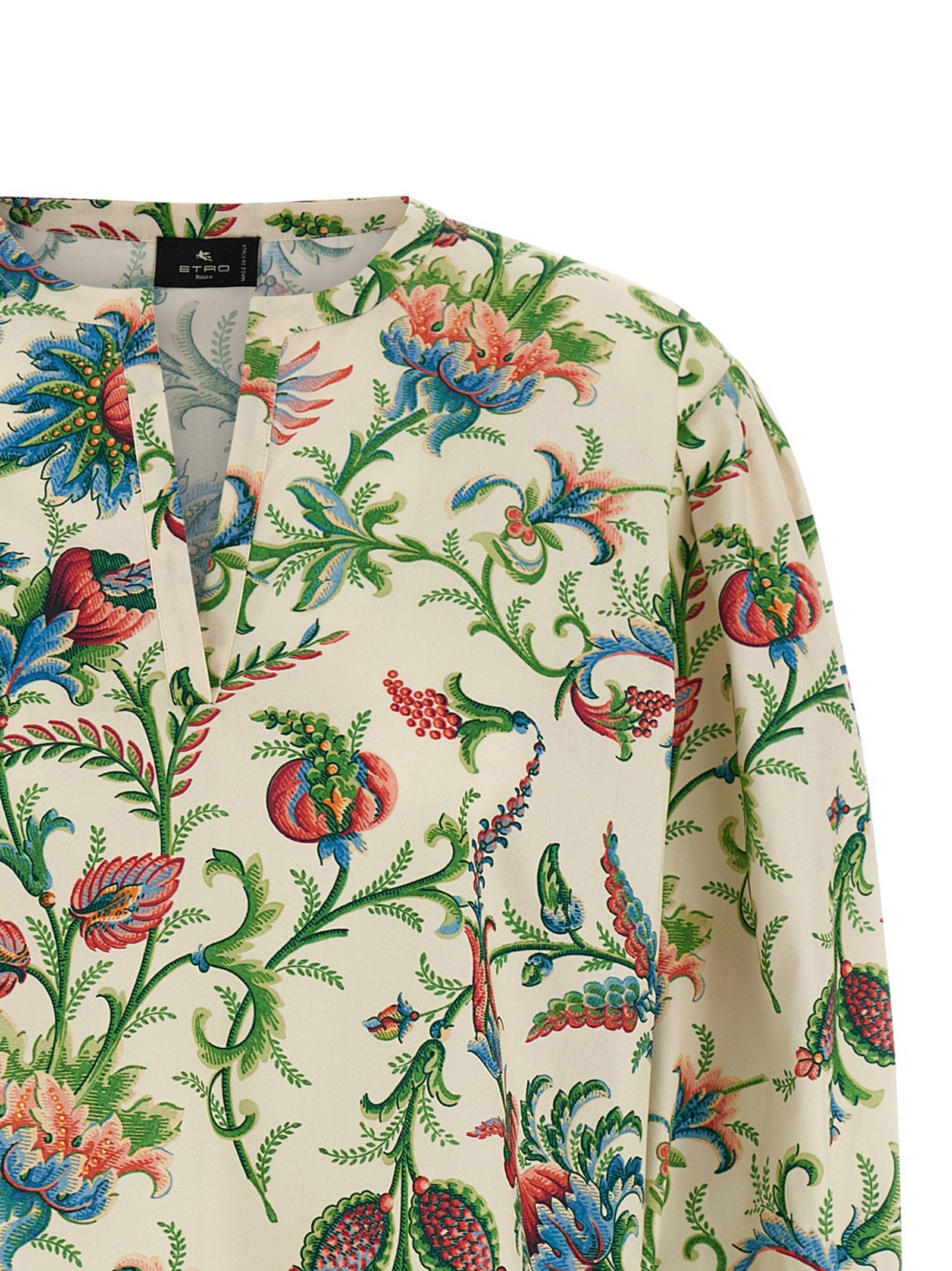 Etro Multicolor Cotton Blouse