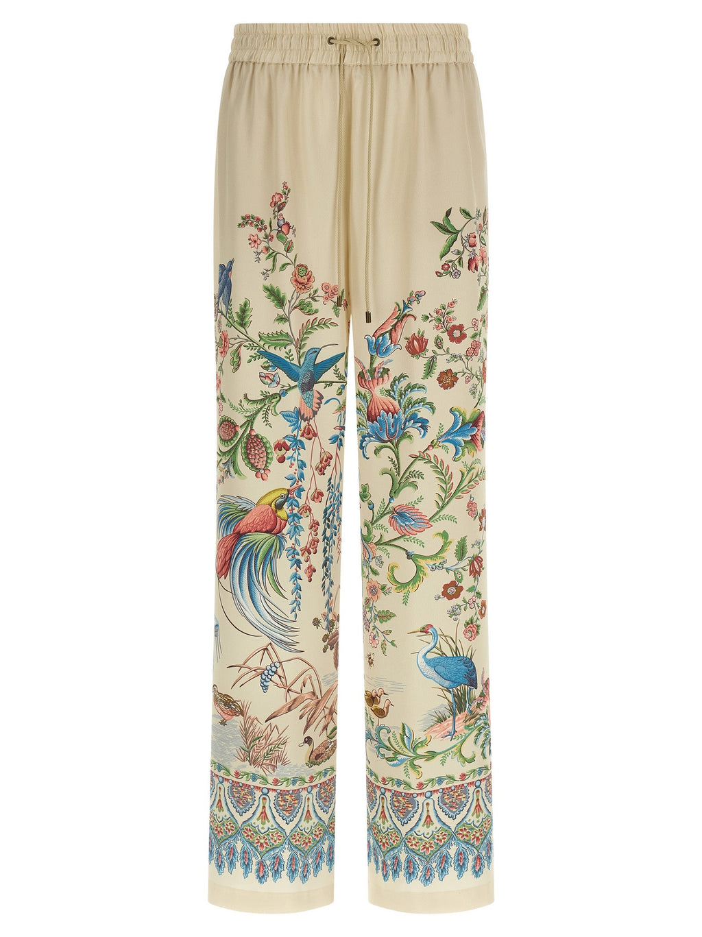 Etro Beige Polyester Casual Pants