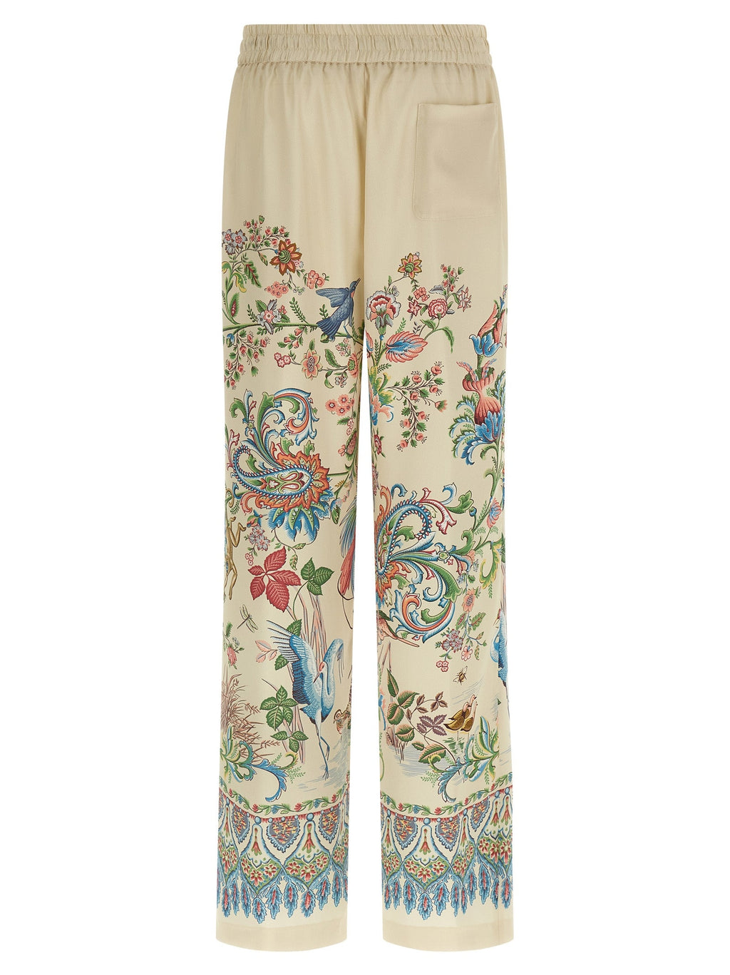 Etro Beige Polyester Casual Pants