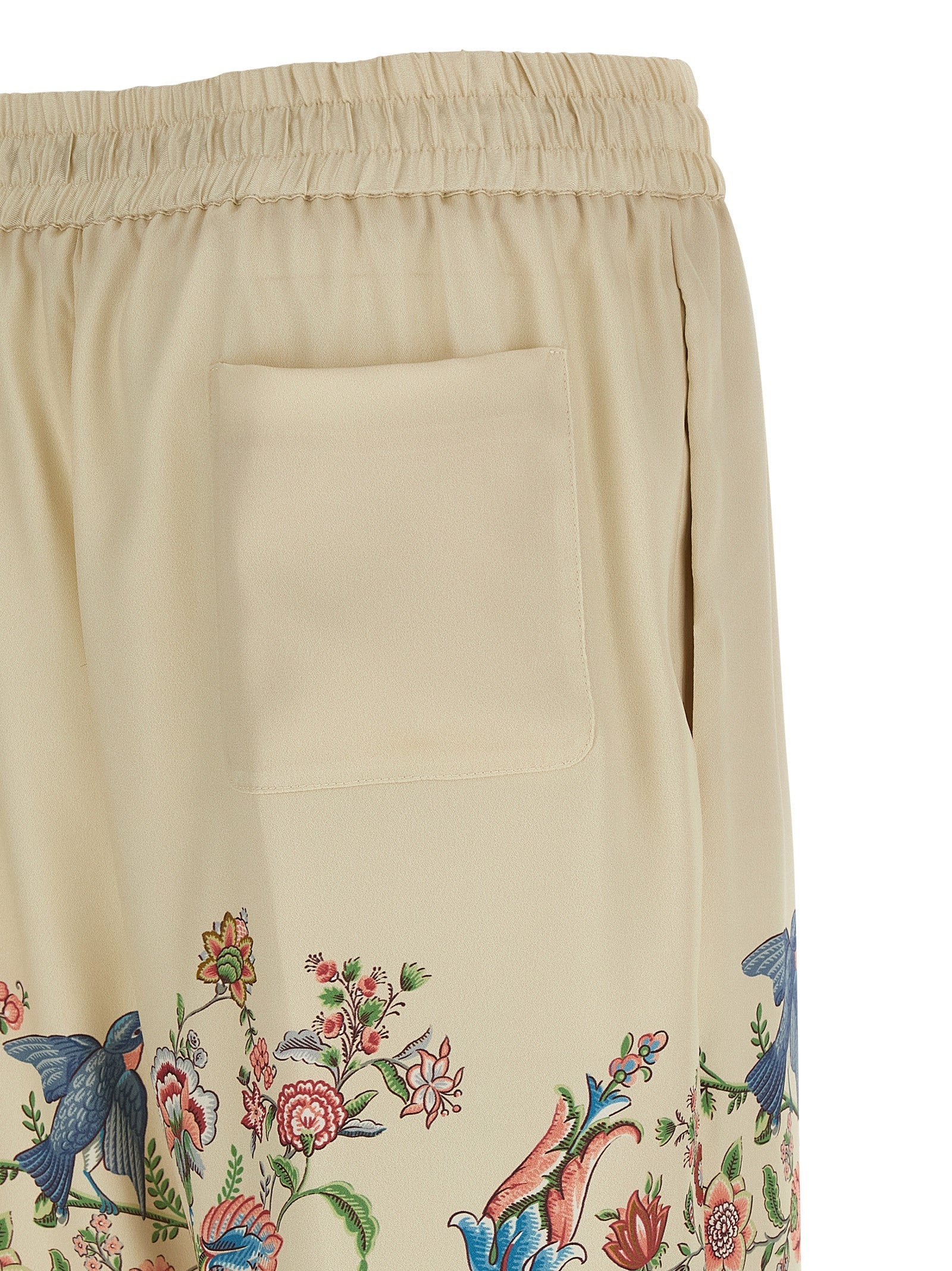 Etro Beige Polyester Casual Pants